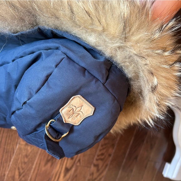 Mackage Women’s Down filled Navy Blue Jacket - Picture 4 of 9